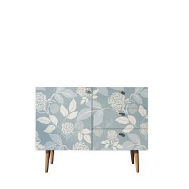 Комод Berber три ящика и дверка 39 принт арт BB34/Print_39 - Фото предпросмотра