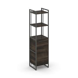 Rift Шкаф 4 ниши узкий RF.SU-44 (R) Дуб Мали/Металл Антрацит 420*396*1648 - Фото предпросмотра