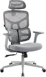 Эргономичное кресло Everprof Omega Grey (Омега Грэй) Сетка Серый - Фото предпросмотра