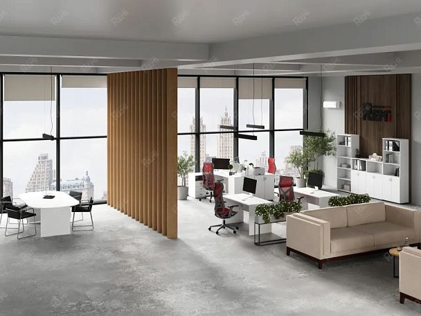 ЛАЙТ / LIGHT RLG006-16x16 Стол Стелс 160x160x75 Белый - Вид 3