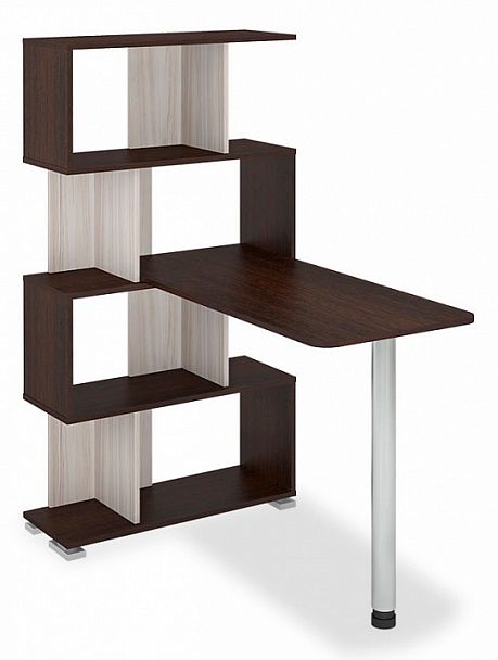 Стол компьютерный Домино СЛ-5-4СТ Венге/Карамель - Вид 1