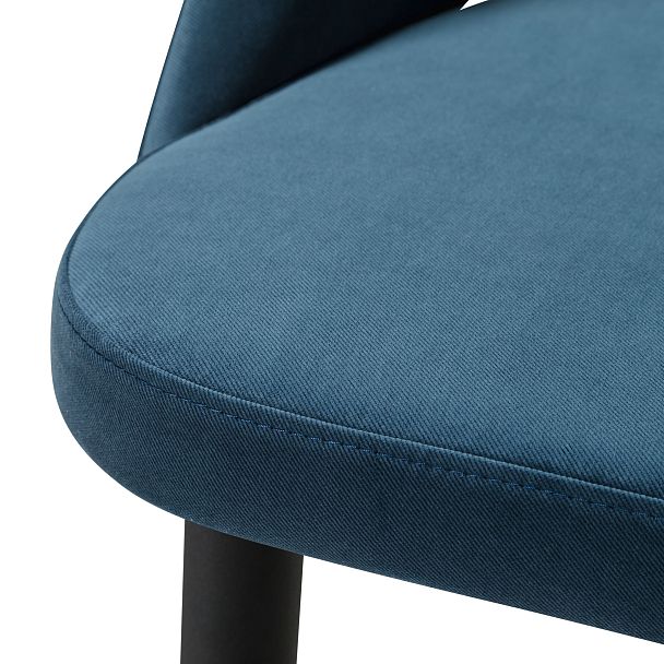 Стул Бар.Lars Diag blue/черный - Вид 4