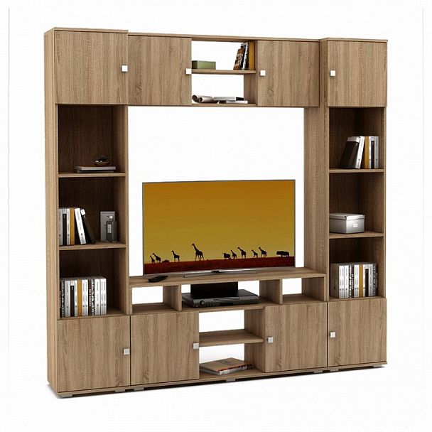 Стенка для гостиной Тунис-2 - Вид 1