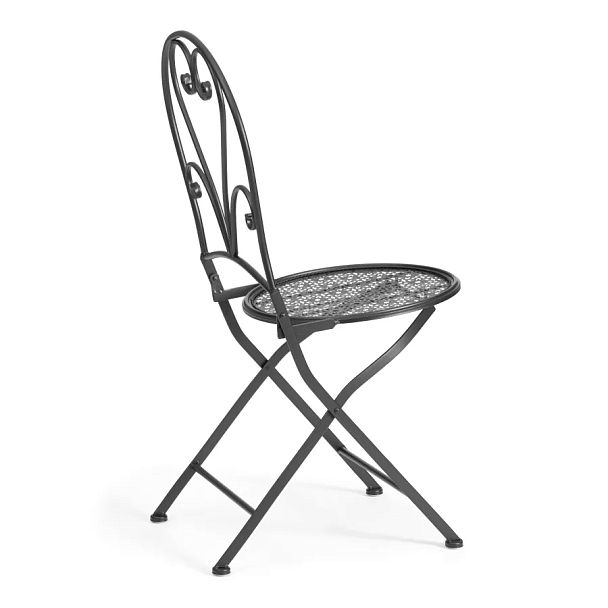 Стул Лав Чаир/Love Chair (PL08-11140), стальной сплав, черный - Вид 3
