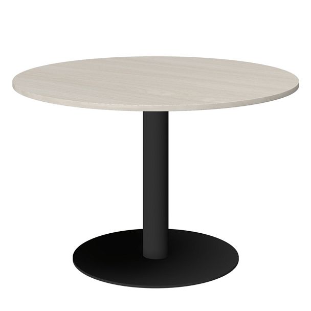 Стол круглый АМ-Д120 Ясень шимо/Антрацит 1200x1200x760 Арго-М - Вид 1