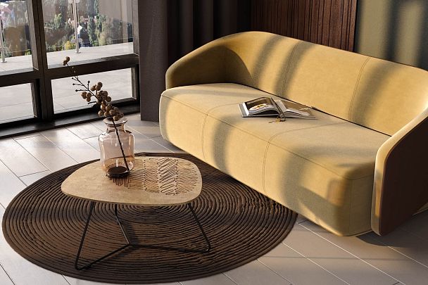 Столик журнальный Sheffilton SHT-CT52-1 тирион/черный муар - Вид 7