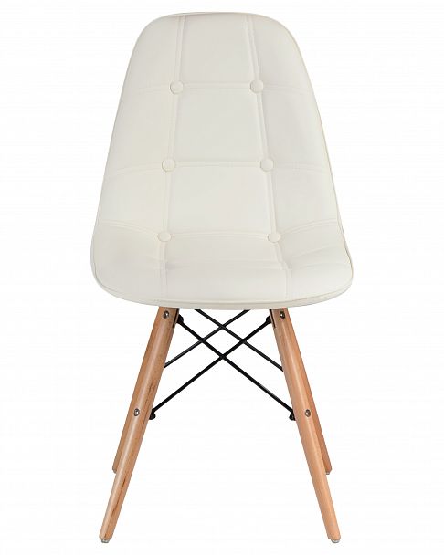 Стул обеденный DOBRIN BENNET (ножки светлый бук, кремовый) - Вид 6