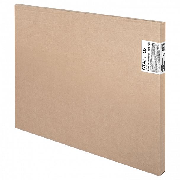 Доска магнитно-маркерная 45х60 см, металлическая рамка, STAFF ECO, 238136 - Вид 7