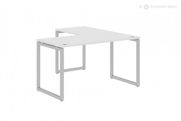 Стол "XTen-Q" XQCT 1415 белый/алюминий - Вид 1