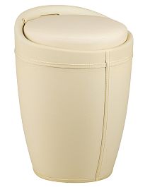 Табурет с местом для хранения LM-1100HPVC (кремовый) - Фото предпросмотра