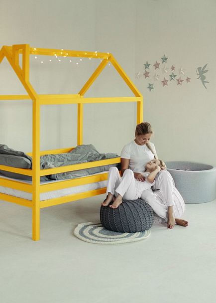 Кровать Дрима Н, желтый - Вид 5