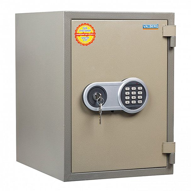 Сейф огнестойкий VALBERG "FRS-49 EL", 490х350х430 мм, 48 кг, электронный замок + ключ - Вид 3