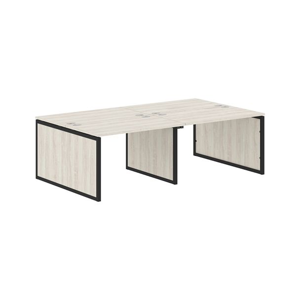 Стол 4-х местный XQPWST 2414 Сосна Эдмонт/Антрацит 2400х1406х750 XTEN-QP - Вид 1