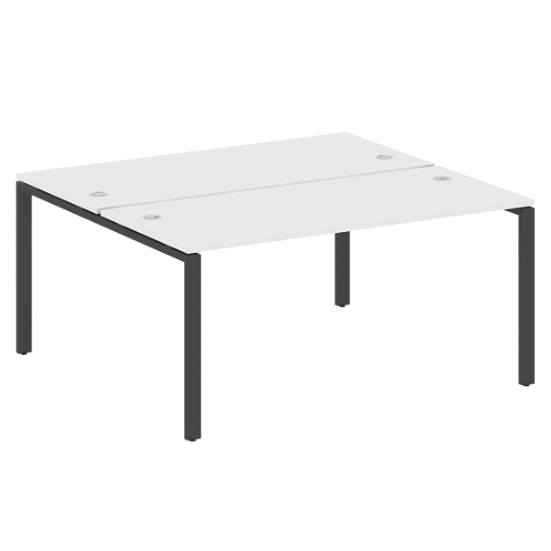 Metal System Р. ст. на П-образном м/к БП.РАС-СП-2.4 Белый/Антрацит металл 1600*1475*750 - Вид 1