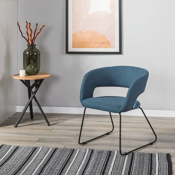 Кресло Hugs синий/Линк - Вид 10