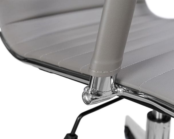 Офисное кресло для руководителей DOBRIN CLARK SIMPLE (серый (47)) - Вид 7