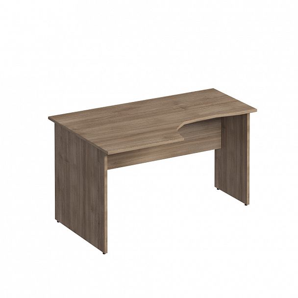 Стол эргономичный левый "Комфорт" К 132 дуб шамони темный - Вид 1
