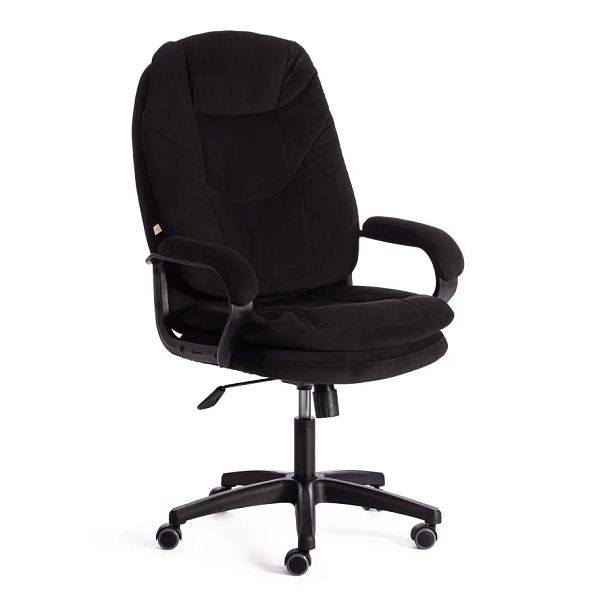 Кресло Комфорт Лт/Comfort Lt (22), флок, черный - Вид 1