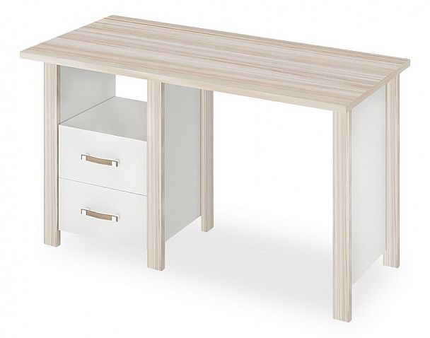 Стол письменный Бартоло СТД-130 Карамель/Белый - Вид 1