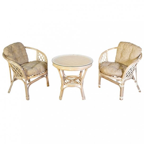 Комплект "Багама" дуэт, подушки  обычные коричневые твил - Вид 5