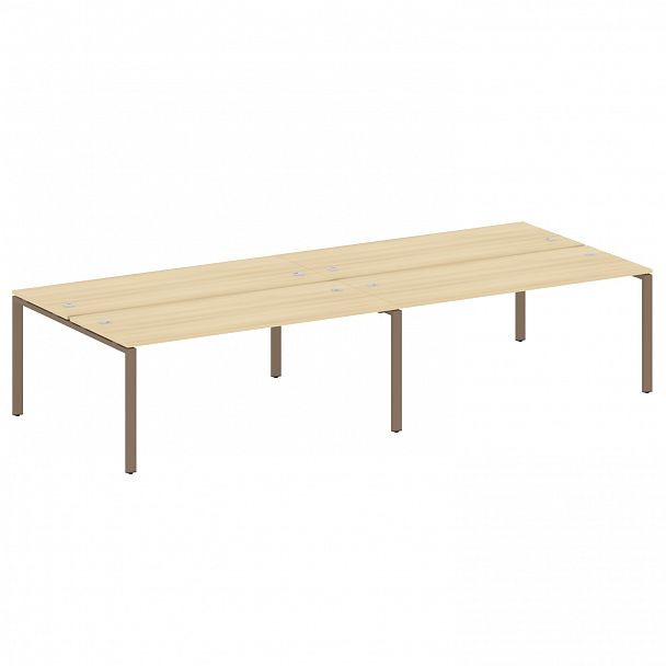 Рабочая станция "Metal System" БП.СМ-4.5 акация/мокко - Вид 1