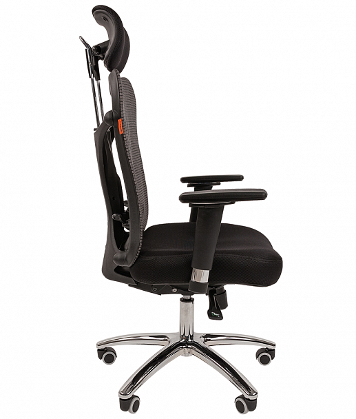 Кресло CHAIRMAN 769, ткань TW/сетчатый акрил, черный - Вид 3