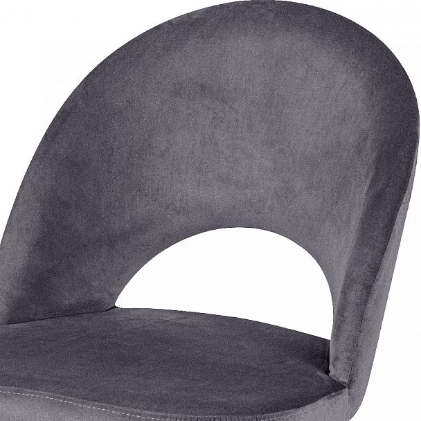 Комплект кухонных стульев Рэди серый велюр/белый, 3 шт. - Вид 6