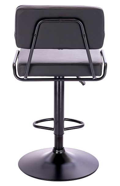 Стул барный Everprof Bit (Бит) Экокожа Черный - Вид 4