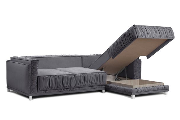 Диван угловой «Бали», серый - Вид 5