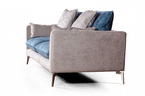 Brussel диван двухместный прямой, замша Breeze - Вид 8