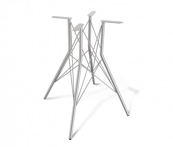 Стол Sheffilton SHT-TU2-1/TT30 83/83 обеденный белый/хром лак - Вид 5