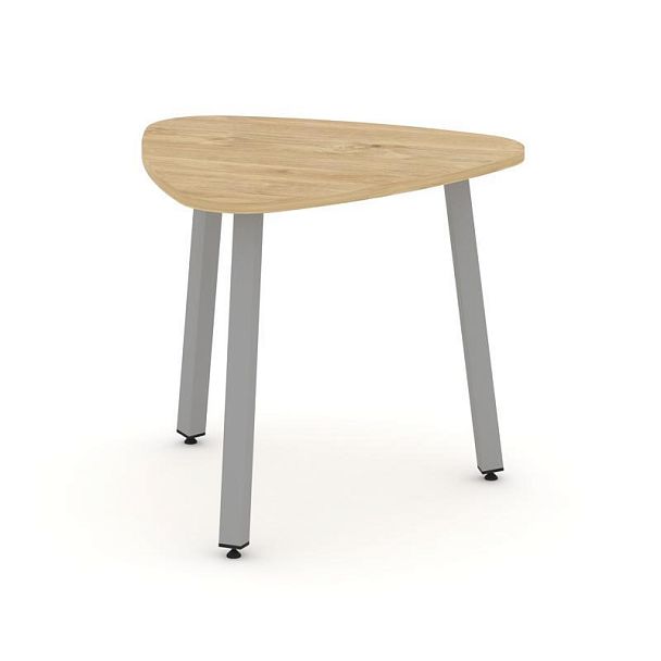Стайл Проджект Стол переговорный SN-5.SPRG-70.3 Тиквуд Светлый/Металл Серый 900*900*750 - Вид 1