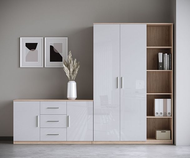 Тумба подкатная, древесный Asti 43x45x58,8 вяз - Вид 16