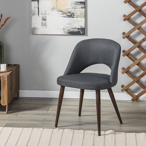 Стул Lars тёмно-серый/т.орех - Вид 10