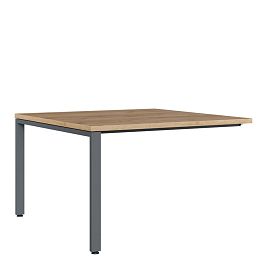 Удлинитель стола для переговоров Zion Light 120x123,6x75 дуб крафт золотой - Фото предпросмотра