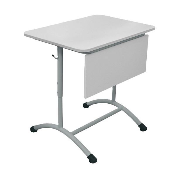 Стол ученический Мега ЛДСП 1М (Р), одноместный, регулируемый, с экраном ЛДСП (стандартные цвета RAL), гр.3-5 - Вид 2