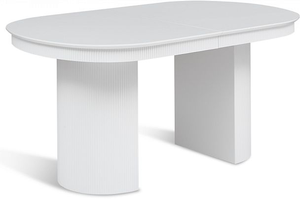 Стол обеденный раздвижной Рамелия 160(200,240)х100х79 Белый - Вид 1