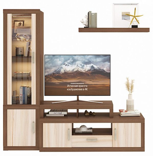 Набор для гостиной Toivo ТОЙ-ГСТ 9 Карамель/Шамони - Вид 1