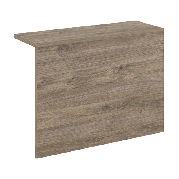 Накладка прямая высокая "Onix" О.R-NP.V-138.1 тиквуд темный - Вид 1