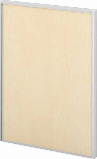 Модуль сплошной "Мобильные офисные перегородки «Логика»" ПК-ЛГ-МДС167х120Д-В1-99 клен - Вид 1