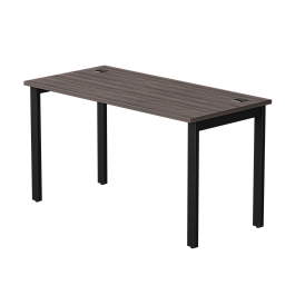 Стол прямой Everprof EVO на металлокаркасе 1380х670х755 мм Дуб Пасадена/Черный - Фото предпросмотра