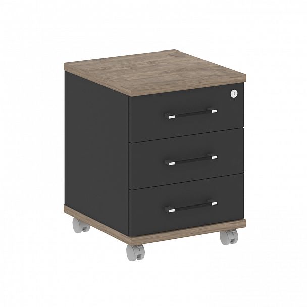 Тумба "Shift" SK.TM дуб мали/антрацит - Вид 1