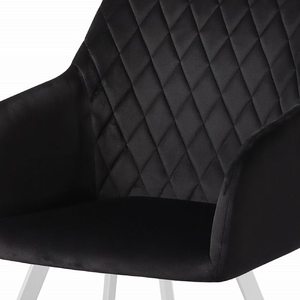 Комплект кресел Барли, черный H75/белый, 2 шт. - Вид 6