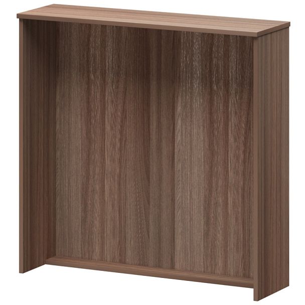 Стойка прямоугольная А-552 Темный шимо 1260x360x1220 Ресепшн - Вид 1