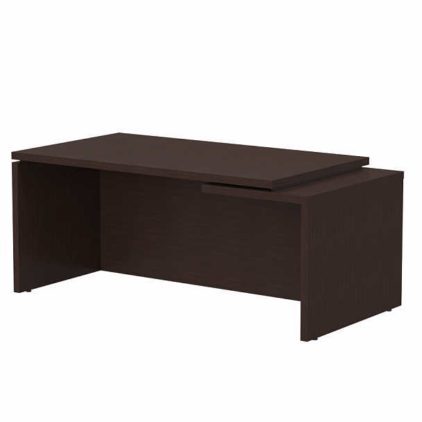 Стол руководителя TCT 189(R) Венге Магия Z 1800х900х750 TORR-Z - Вид 1