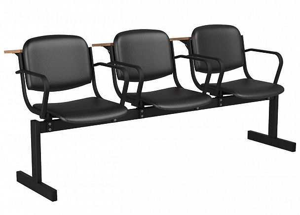 3-местный, мягкий, откидной, лекционный "253МПЛ" - Вид 3