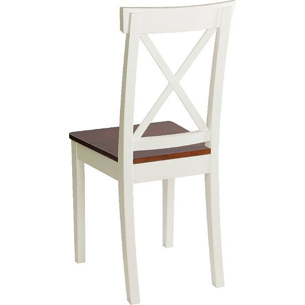 Комплект деревянных стульев с жестким сиденьем Бергольф Слоновая кость/Темный орех, 4 шт. - Вид 5