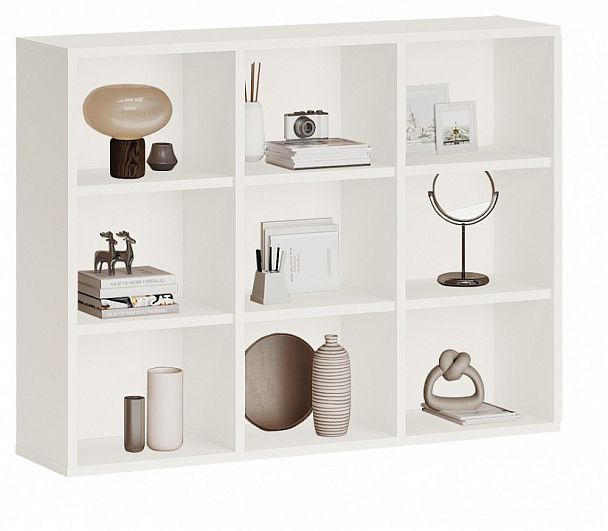 Стеллаж Домино СУ(ш3в1) Белый - Вид 2