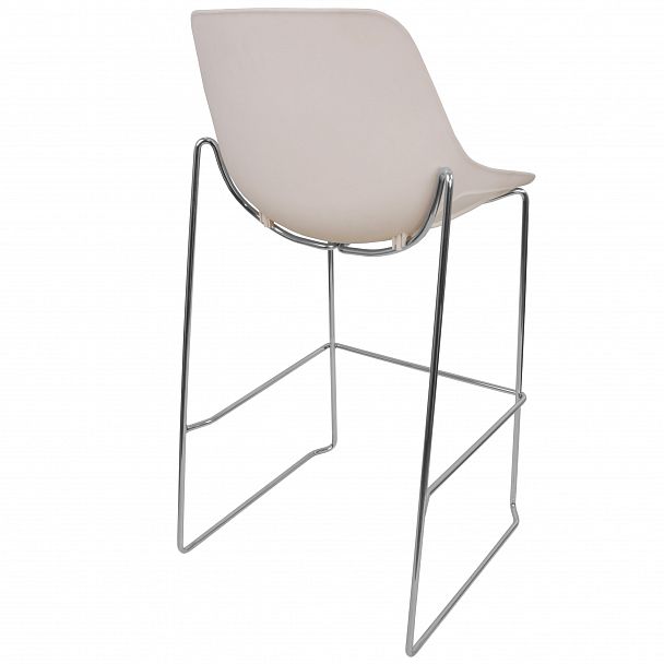 Стул Q5 (пруток, барный), белый - Вид 2