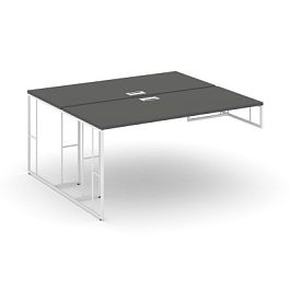 Rift Рабочая станция для опорной тумбы RF.DRSOT-014 Антрацит/Металл Белый 1580*1432*750 - Фото предпросмотра